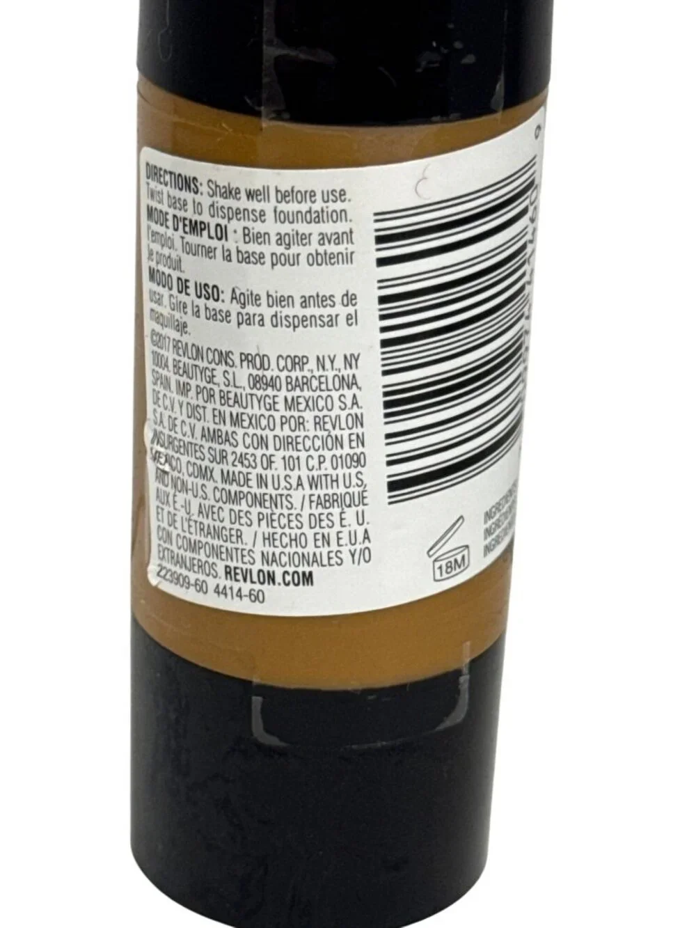 Revlon PhotoReady Insta-Filter Foundation 400 Caramel 0.91 oz New Sealed
